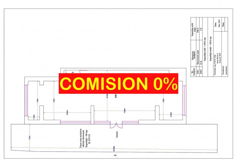 Titan, investitie spatiu comercial, 109 mp (h=6m) +100 mp teren (extindere),
